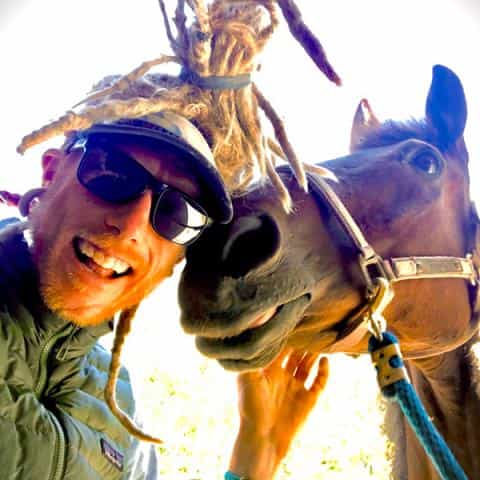 Rev. Ryan Althaus and horse