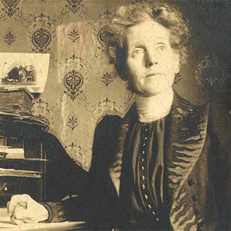 A portrait of Myrtle Fillmore