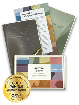 Spiritual Being 12 Powers Self Guided Retreat Kit gold 2023 COVR Awards